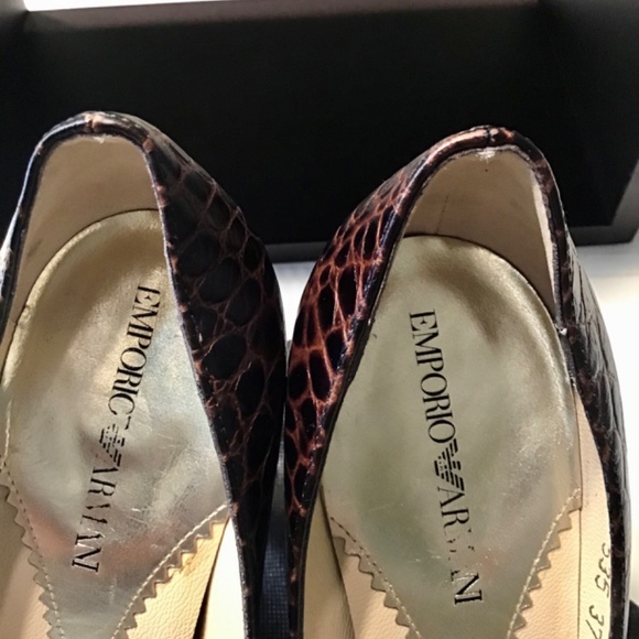 Emporio Armani/authentic heels XEDA13 excellent condition - Picture 8 of 13